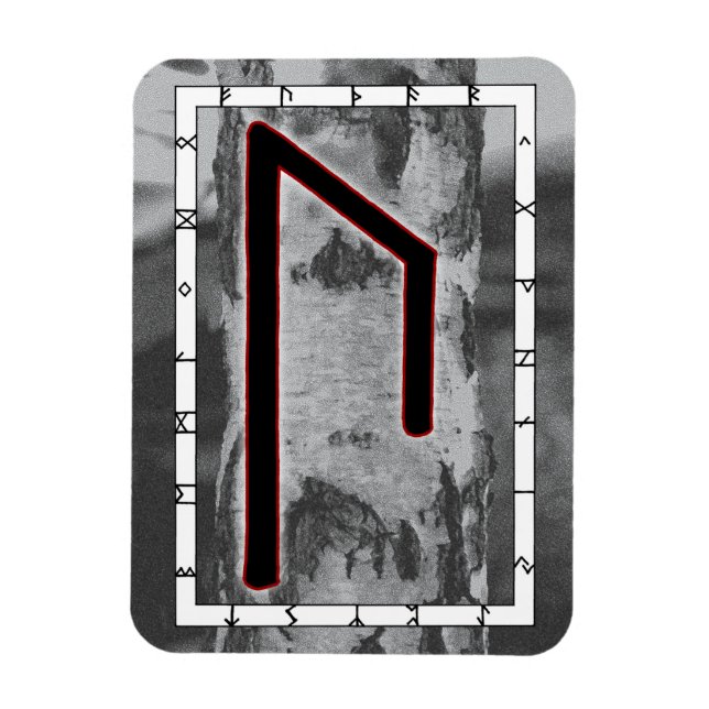 Ímã Uruz Viking Rune Magnet - Sabedoria! (Vertical)