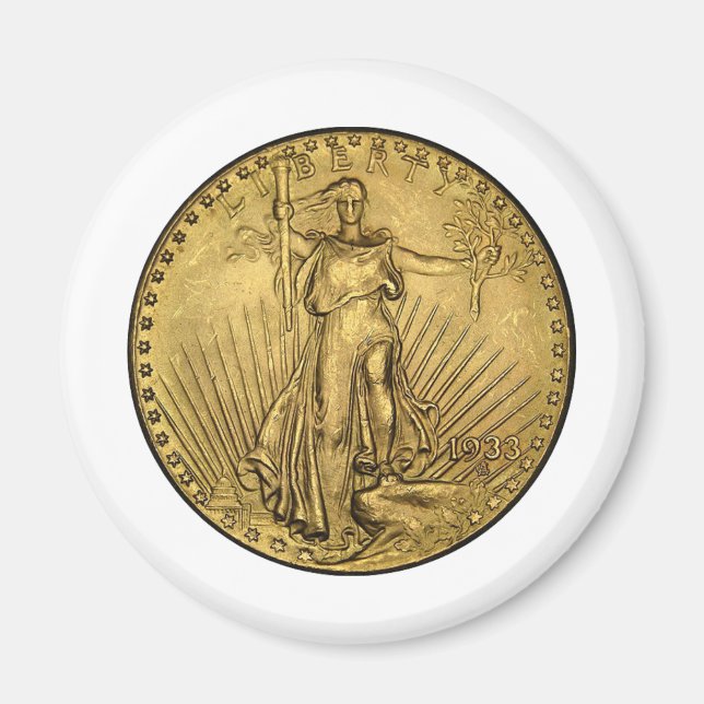 IMÃ US$ 20 PIECE DOURADA (Frente)