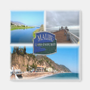 Imã US Los Angeles - Malibu - Lagoa - Pier - praia