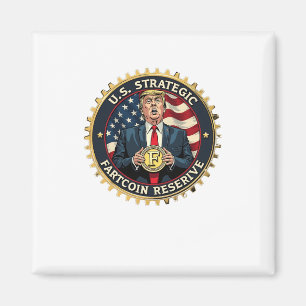 Imã US Strategic Fart Reserve Crypto Trump Engraçado