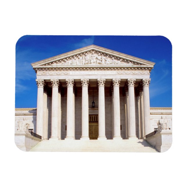 Ímã US Supreme Court Building, Washington DC, EUA (Horizontal)