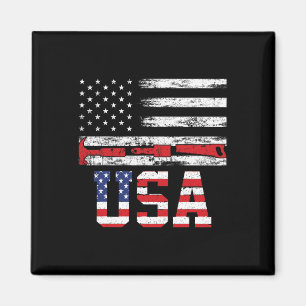 Imã Usa Bandeira Martelo 4 De Julho 1776 Liberdade Ind