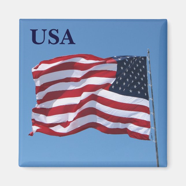 Imã USA Flag Magnet! (Frente)