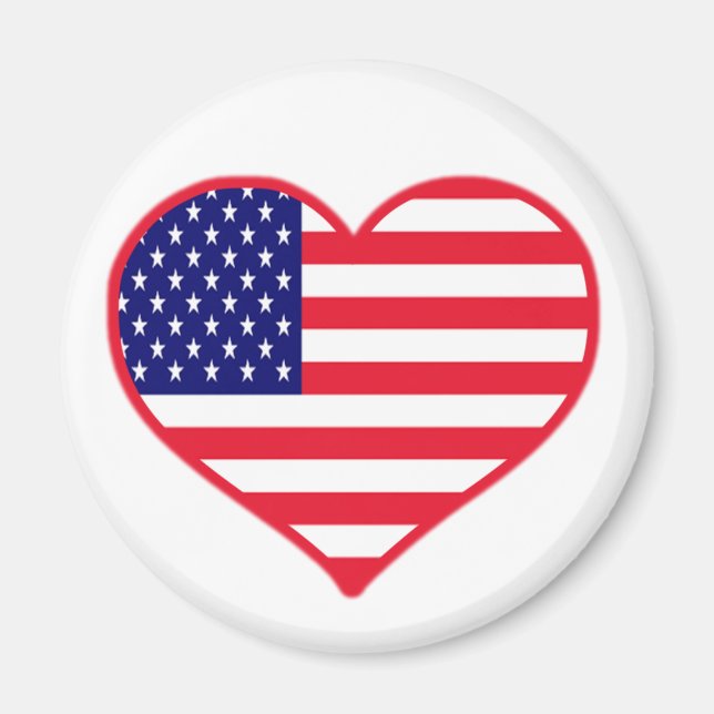 Imã USA Love (Frente)