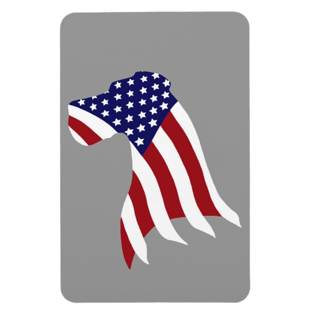 Ímã USA Pride Great Dane (Vertical)