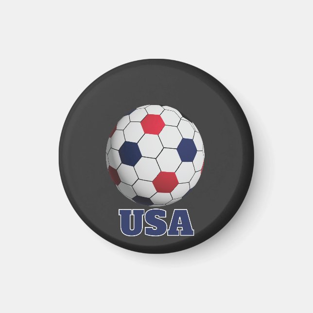 Imã USA Soccer Throw Pillow (Frente)