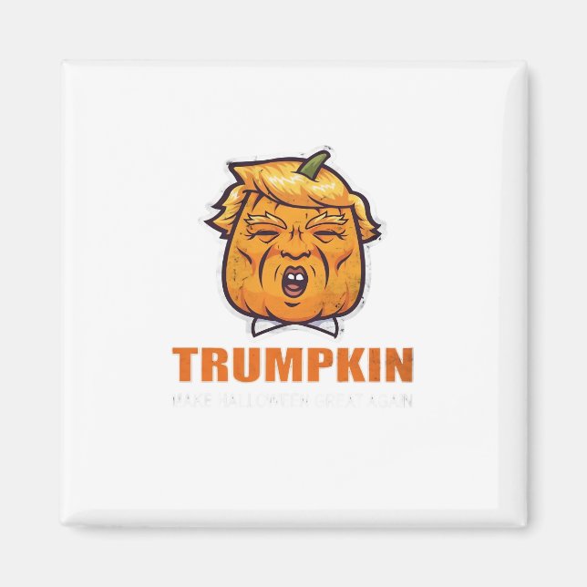 Imã Usa Trumpkin Faz Excelente De Halloween Novamente  (Frente)