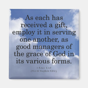 Imã Usando presentes de Deus 1 Peter 4:10