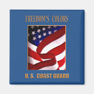 Imã USCG ímã do quadrado de 2 polegadas