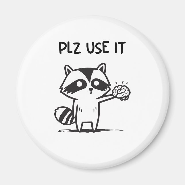 Imã Use-O - Sarcástico Racion Engraçado (Frente)