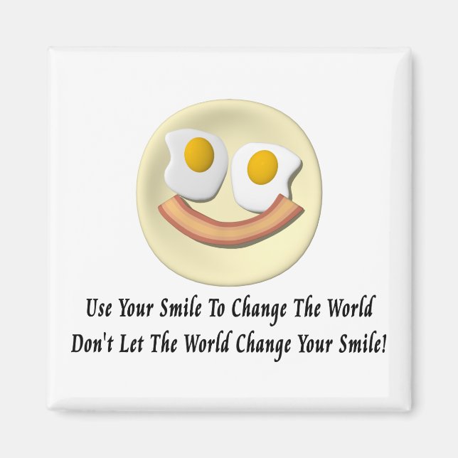 Imã Use Seu Sorriso Para Mudar O Mundo (Frente)
