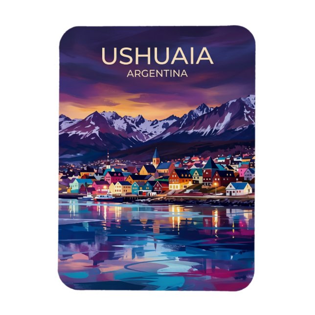 Ímã Ushuaia Argentina (Vertical)