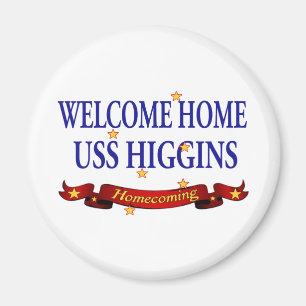Imã USS Home bem-vindo Higgins