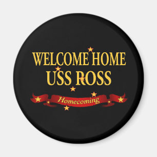 Imã USS Home bem-vindo Ross