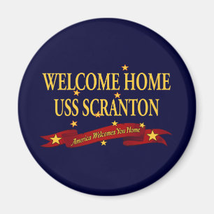 Imã USS Home bem-vindo Scranton