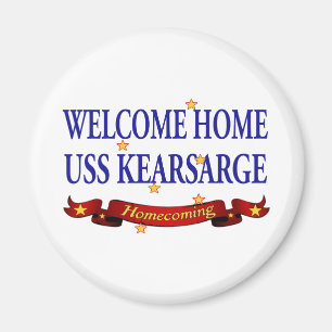 Imã USS Kearsarge Home bem-vindo