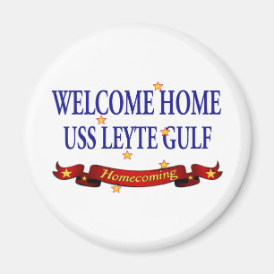 Imã USS Leyte Gulf Home bem-vindo