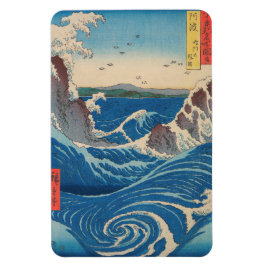 Ímã Utagawa Hiroshige - Naruto Whirlpool, Província de