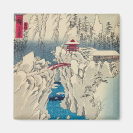 Imã Utagawa Hiroshige - Neve no Monte Haruna