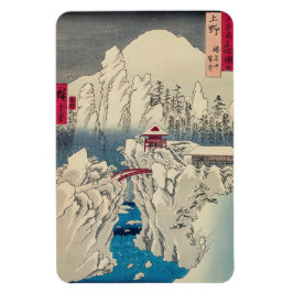 Ímã Utagawa Hiroshige - Neve no Monte Haruna