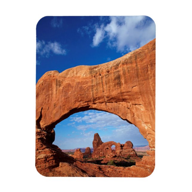 Ímã Utah, Arches National Park, Turret Arch 2 (Vertical)