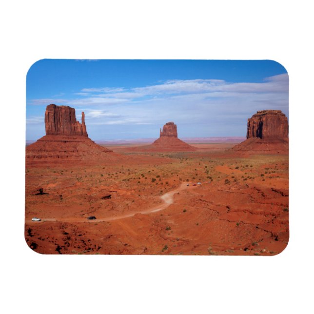 Ímã Utah. Borda arizona, Nação Navajo, Monumento (Horizontal)