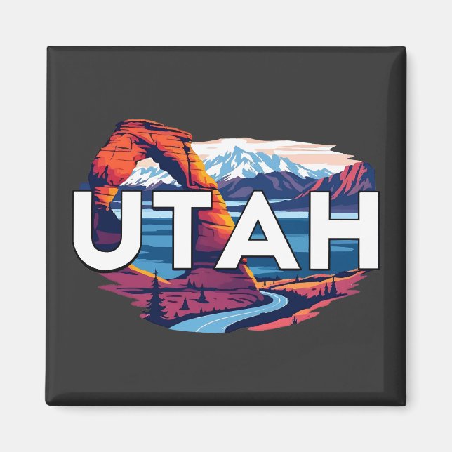 Imã Utah EUA (Frente)