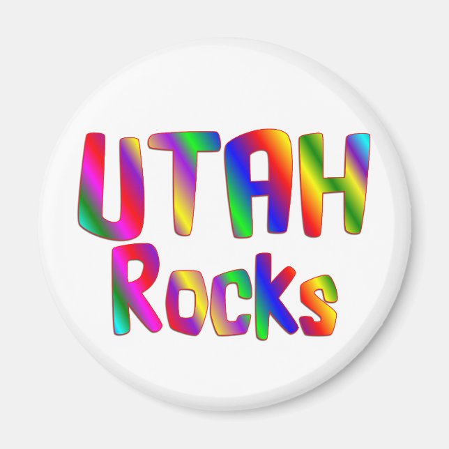 Imã Utah Rocks (Frente)