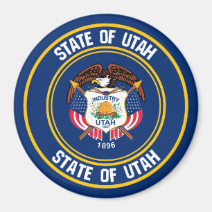 Imã Utah Round Emblem
