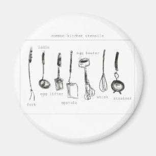 Imã Utensílios da cozinha