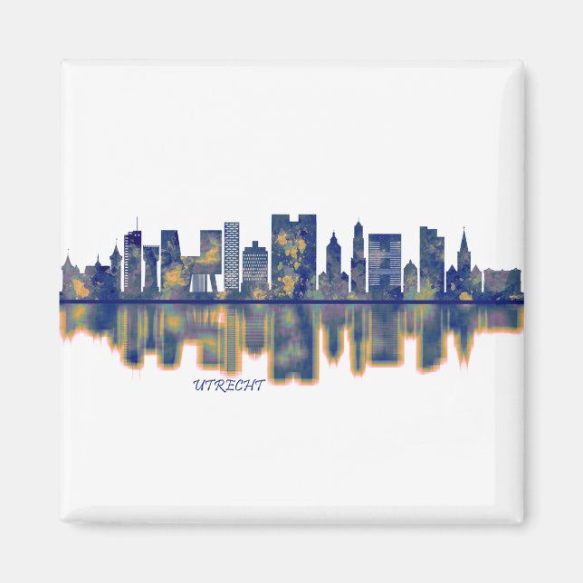 Imã Utrecht Skyline (Frente)