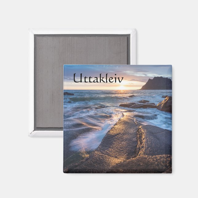 Imã Uttakleiv Lofoten Noruega (Front/Back)