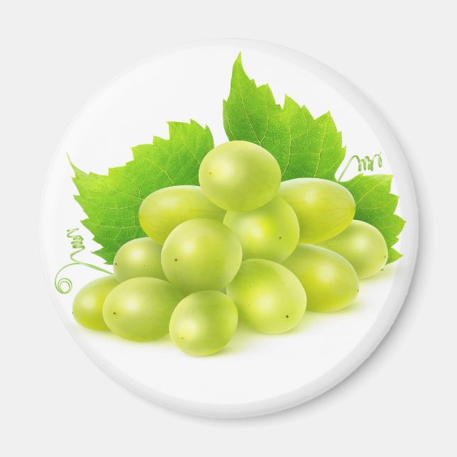 Imã Uvas brancas (Frente)