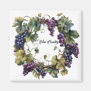 Imã Uvas do País do Vinho