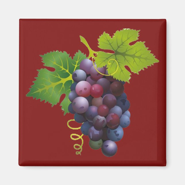 Imã Uvas Roxas (Frente)