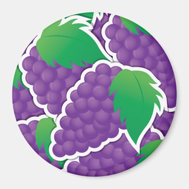 Imã Uvas roxas, funzes (Frente)
