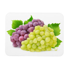 Ímã Uvas vermelhas e brancas
