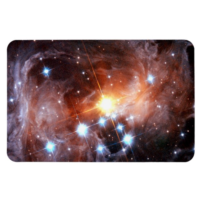Ímã V838 Foto da Supergigante Estrela Vermelha Monocer (Horizontal)