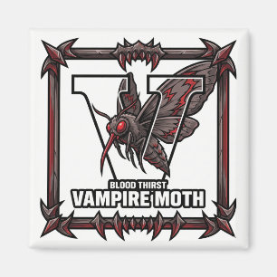 Imã V é para Mariposa Vampira – Aprendizado do Alfabet