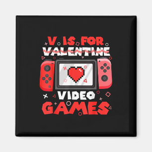 Imã V É Para O Dia Dos Namorados Dos Jogos De Vídeo Ga