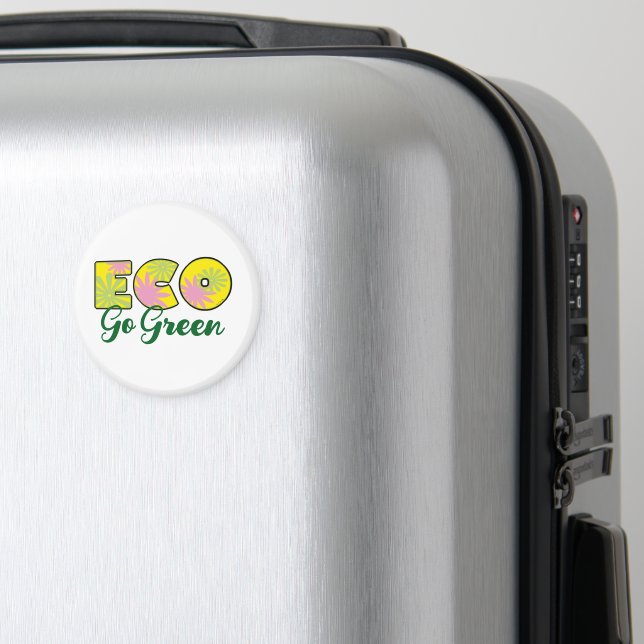 Imã Vá Design Eco Retro Verde (In Situ (Luggage))