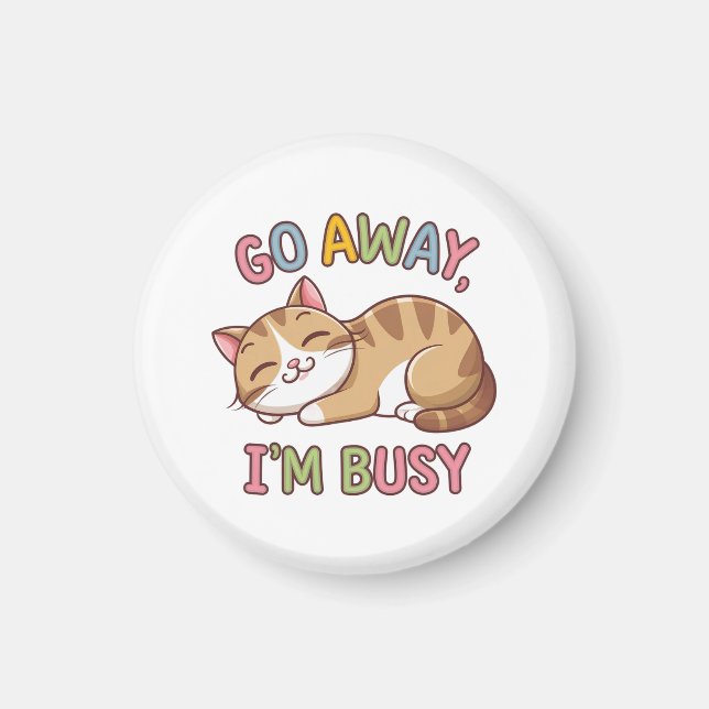 Imã Vá embora, estou ocupado (Frente)