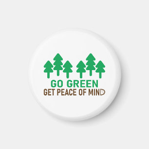 Imã Vá para o design de motivação verde para proteger