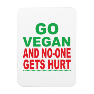 Ímã Vá Vegan E Ninguém Se Machuca, Magneta Vegan