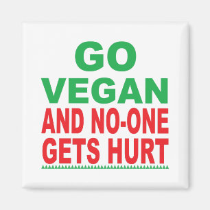 Imã Vá Vegan E Ninguém Se Machuca, Magneta Vegan