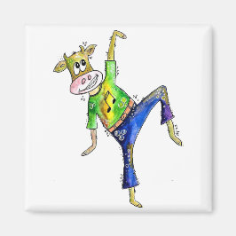 Imã Vaca branca dançante