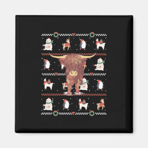 Imã Vaca das Terras Altas Natal Feio