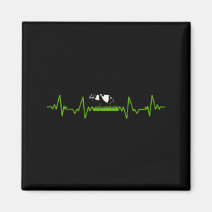 Imã Vaca de Amor Válvula EKG Batimento Cardíaco Coraçã