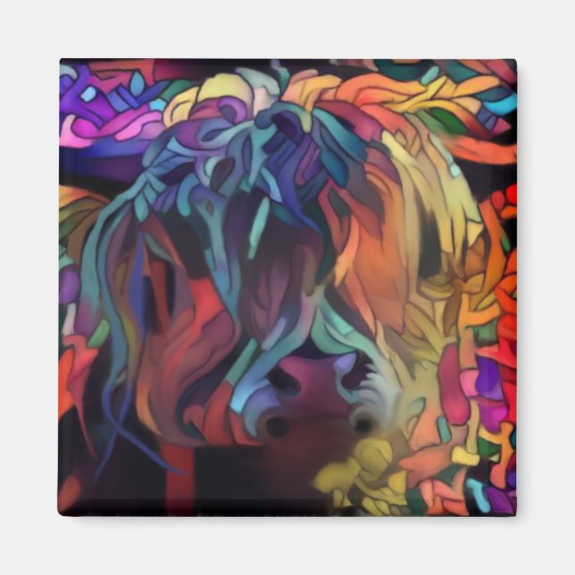 Imã Vaca de Highland escocesa (Frente)