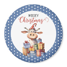 Vaca de Natal com Trocadilho